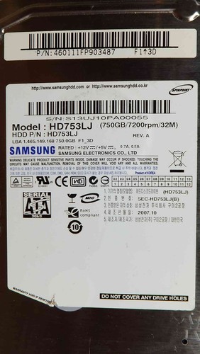 750 samsung hd753lj mit - hd753lj,