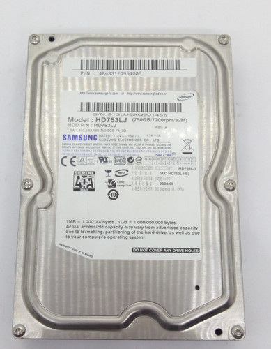 Samsung 750gb sata - 750gb,