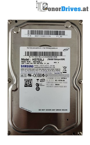 Samsung hd753lj 750gb - -,
