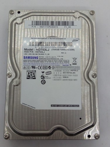 Samsung 750gb sata festplatte - ,