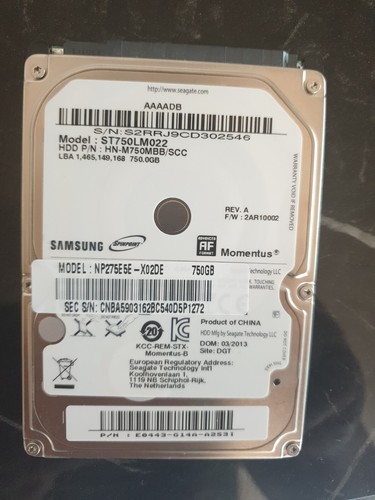 Samsung laptop 750gb - laptop,